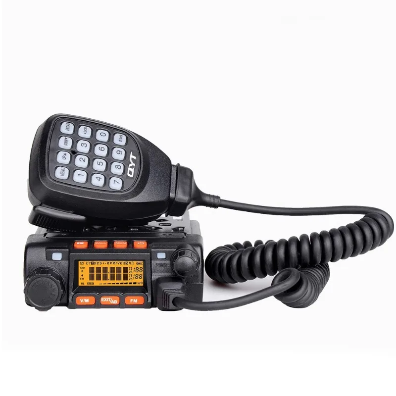 QYT-KT8900 25w vhf uhf Mobilfunk Mini-Transceiver mit Feeder Antenne Programmier kabel
