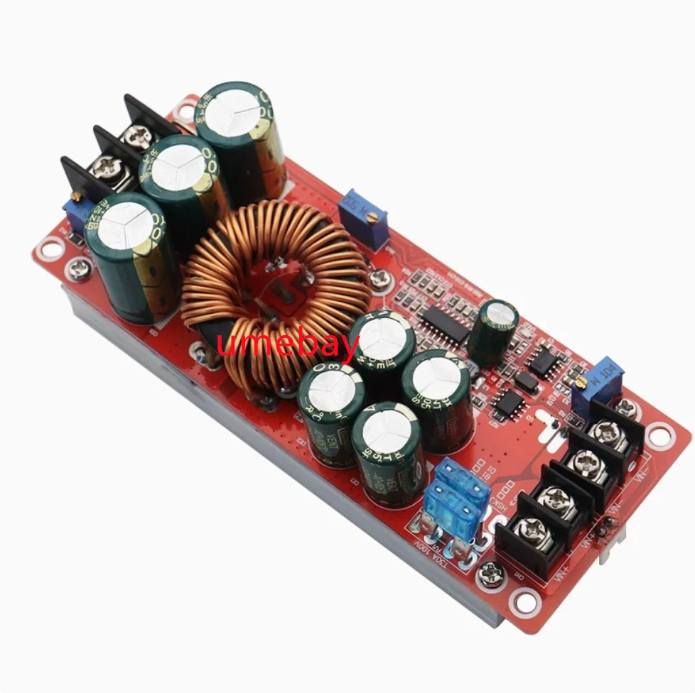 

5 pieces, DC-DC power module 1200W high-power boost constant voltage constant current adjustable car charging module DC voltage