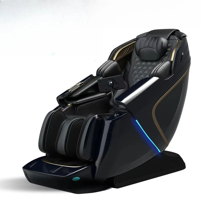 Double Mechanism Electric 4D Massage Chair Full Body Dual Core Thai Stretch Shiatsu Zero Gravity Chair