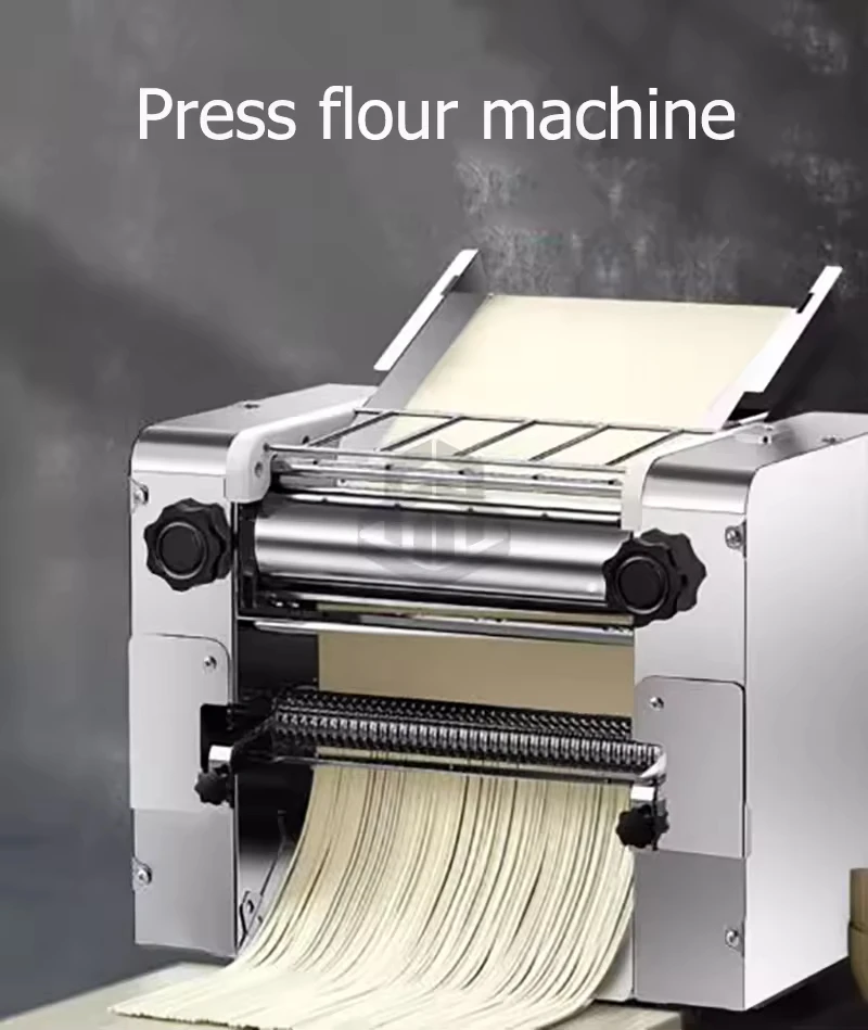 Small Automatic Electric Pasta & Noodle Maker Table Top Pizza Dough Pressor for Household Use Roller Sheeter