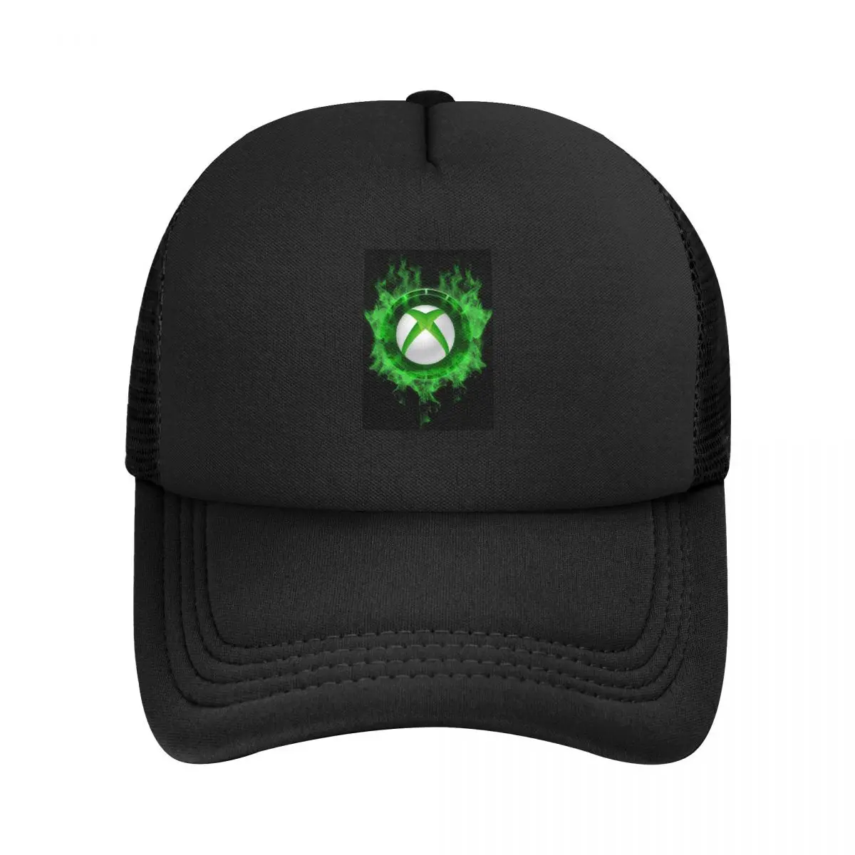قبعات بيسبول شبكية بشعار Xbox Snapback قبعات بيسبول عصرية قابلة للتنفس كاجوال Casquette للاستخدام الخارجي للرجال والنساء