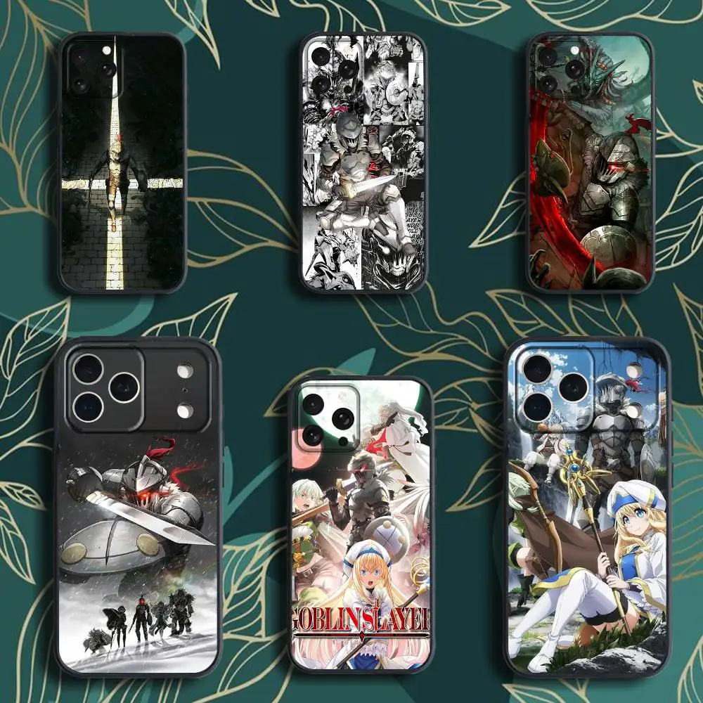 

Goblin S-Slayer Phone Case For iPhone 17,16,15,14,13,12,Pro,Max,Plus,E,SE4,Air,Mini Black Soft Box