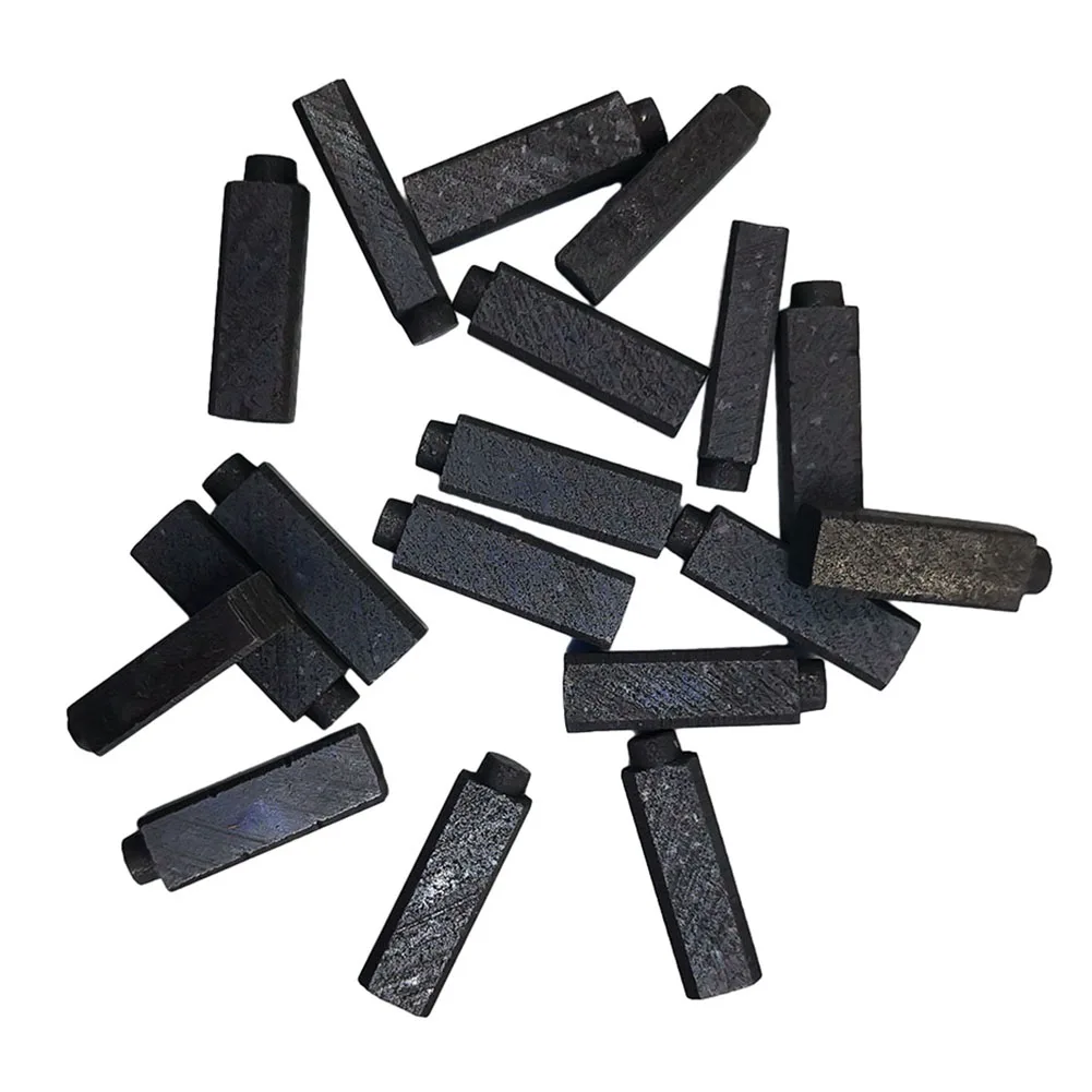 12pcs 4x5.5x17mm Carbon Brushes For Anchor Engine Electric Hair Dryer Replacement Carbon Brushes Power Tool Accessories