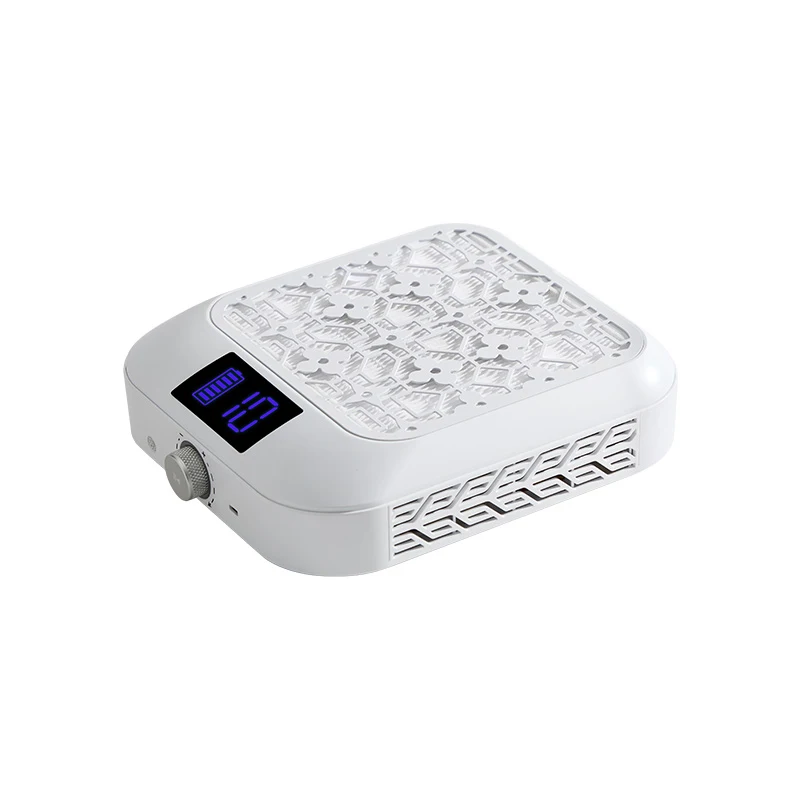 OEM Rechargeable Nail Vacuum Cleaner Powerful Dust Collector Nail Salon Professional Dust Extractor for Manicure