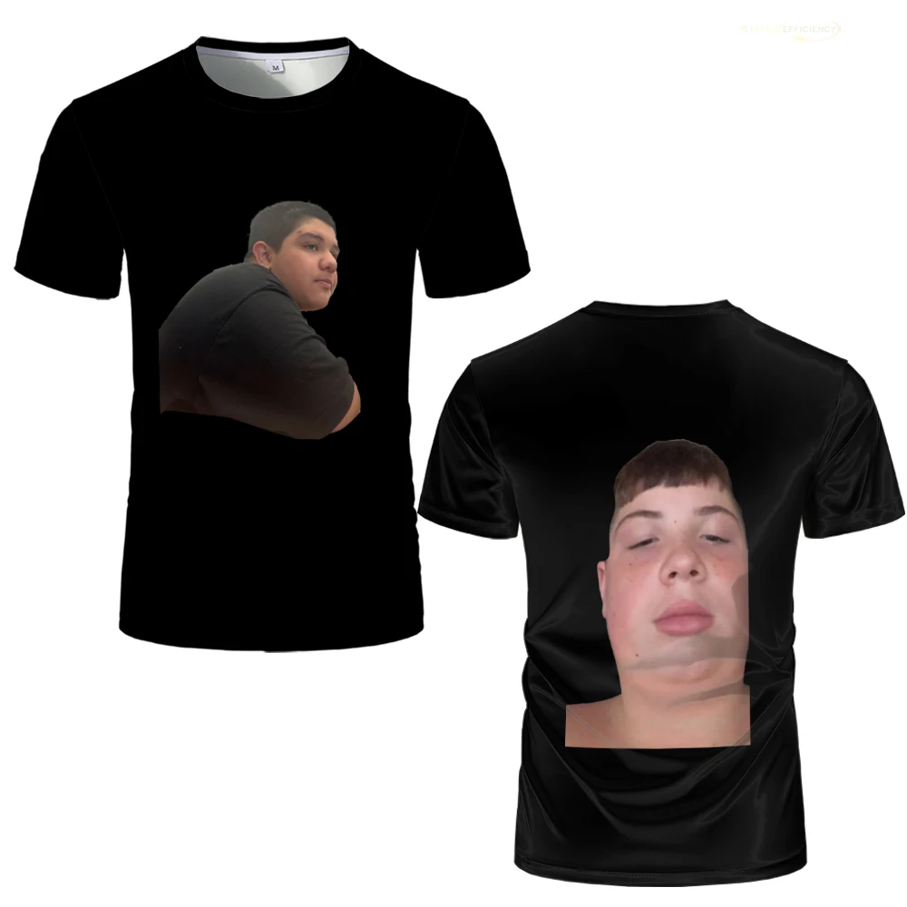 

Funny Man Photo 3D Printed T-shirt Outdoor Street Fashion Large Size Tshirt Fashion Casual Round Neck Breathable Sports Tops