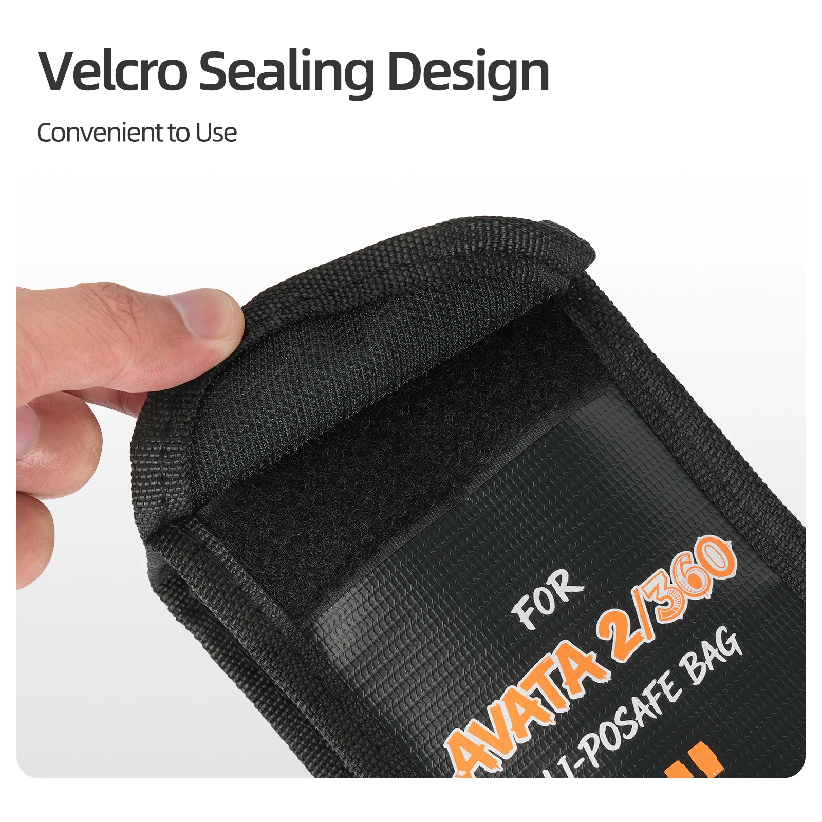 Battery Explosion Proof Bag Case For DJI Avata 2/Avata 360 Safety Battery Storage Bag For DJI Avata 2/Avata360 Drone Accessories