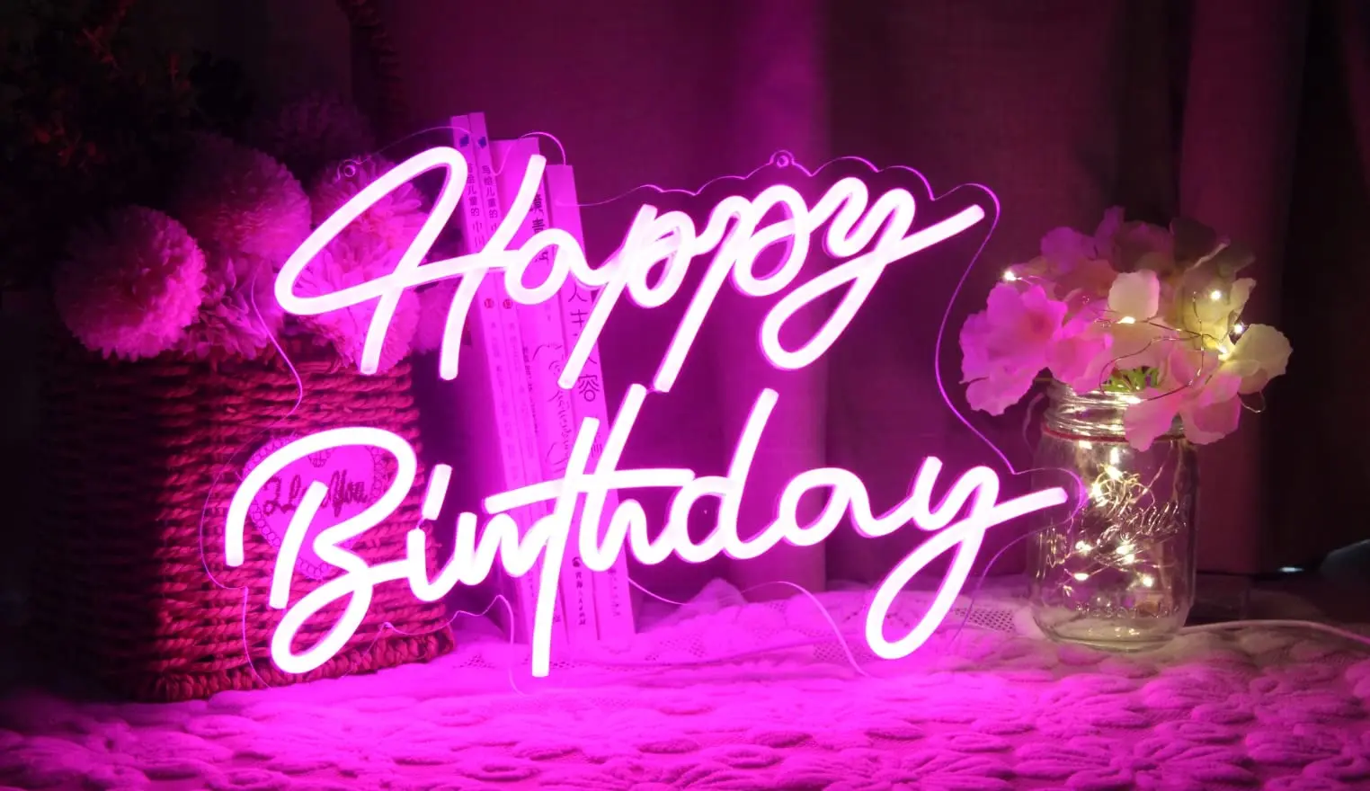 

Custom Neon Signs Personalized USB Multi Font Colors Neon Name Signs For Birthday Parties Wall Living Room Decoration LED Lights