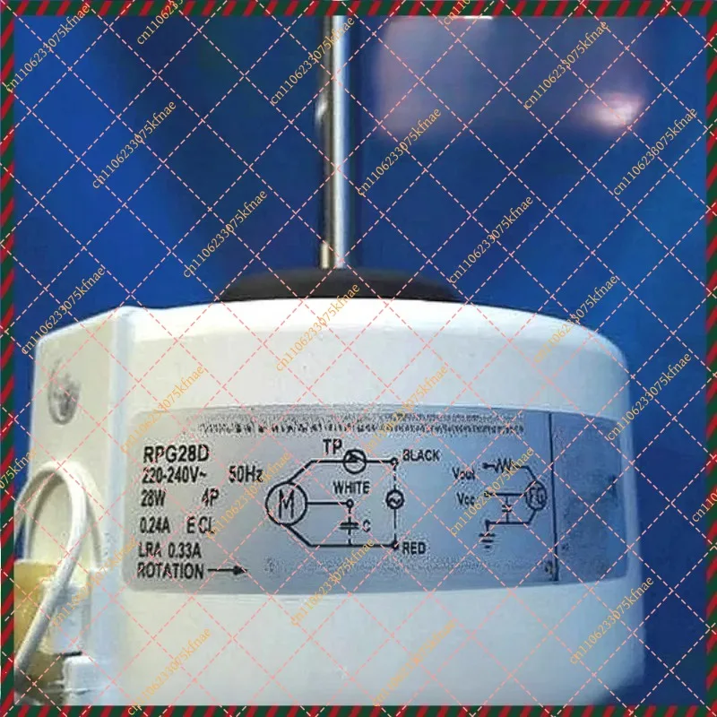 Air Conditioner Indoor Fan Motor Replacement Parts for Midea RPG28D RPG28N RPG26M RPG28R 28W 0.24A 4P