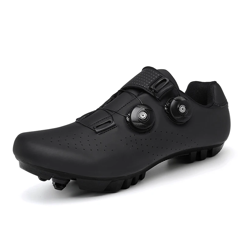Ultraleichte Fahrradschuhe, atmungsaktiv und leicht, SPD-kompatible Hartsolzen für Rennrad- und Mountainbike-Wettkampftraining – Detail 15