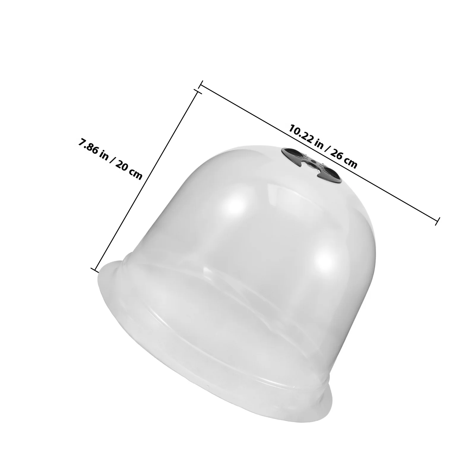 1 مجموعة حديقة قبة غطاء النبات البلاستيك الشفاف تنفس حماية الصقيع للنباتات في الهواء الطلق قاء زجاجي قبة الرطوبة القباب البستنة #2