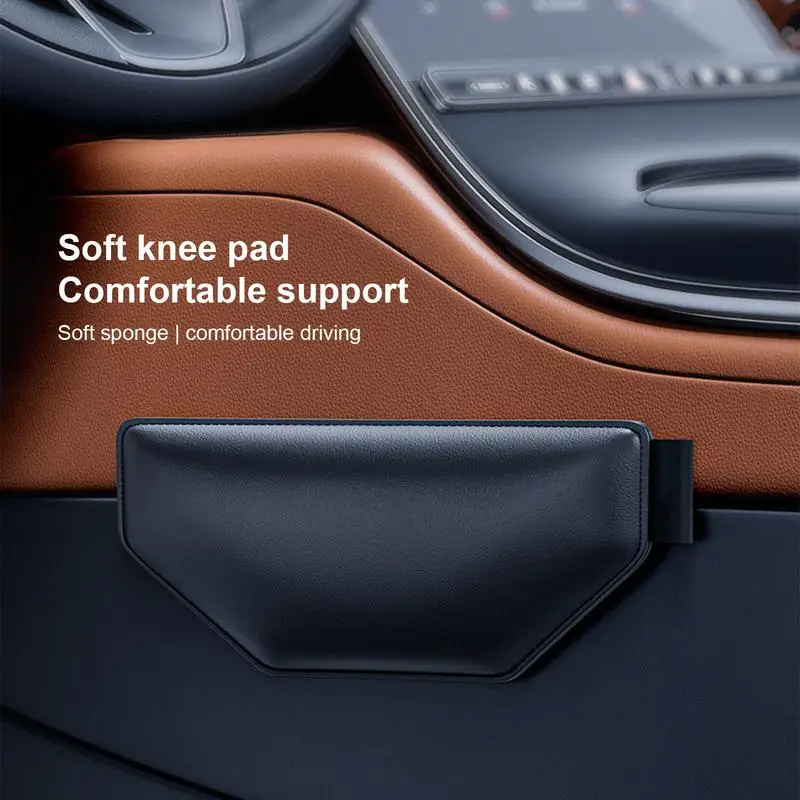 Car Console Leg Pad Automotive Leg Support Soft Center Console Comfortable Car Armrest Cushion Support For Driver Elbow Support