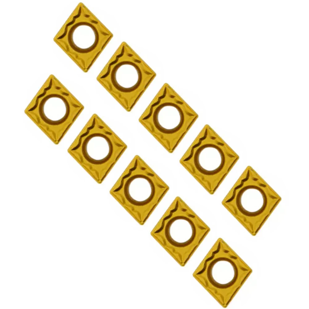 

10 Pack CCMT32 51HMP CCMT09T304HMP NC3020 Carbide Inserts for CNC Machines Designed for Steel and Iron Applications