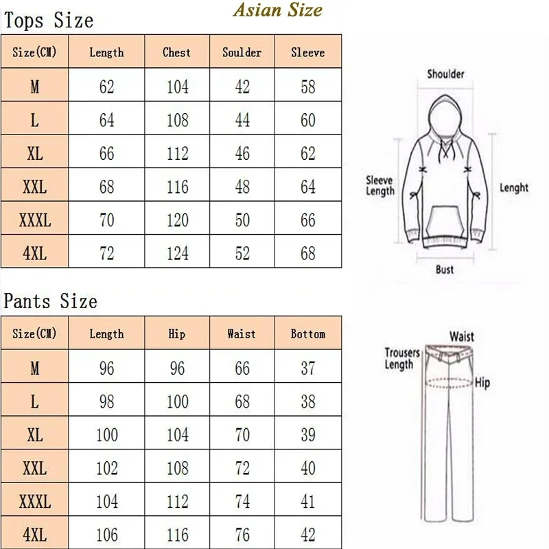 Winter Thick Tracksuit Men Hoodie Fleece Warm Fashion Men\'s Sportswear Jacket+pants 2 Piece Set Zipper Mens Clothing