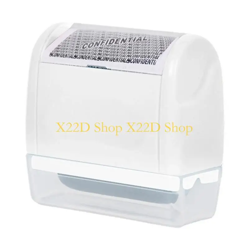 X22D Permanent ABS Substance IDENTITY Security Drum for Long Permanent Use Conceals Secret Info on Financial Articles Invoices