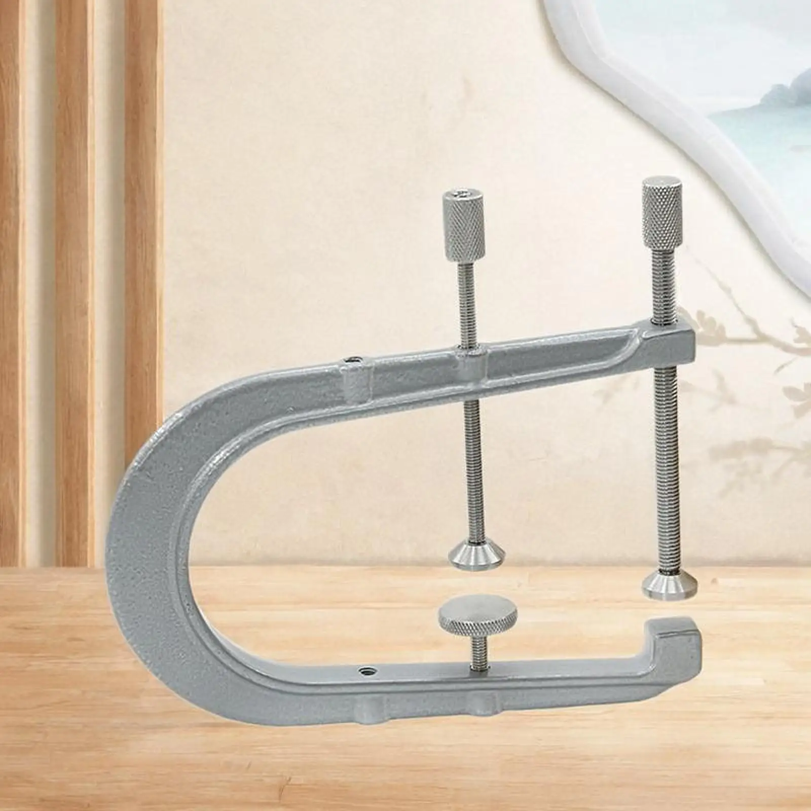 Bridge Clamping Caul Alloy Guitar Repair Tool Multi Hole Fixture for Acoustic Classical Guitars Luthiers