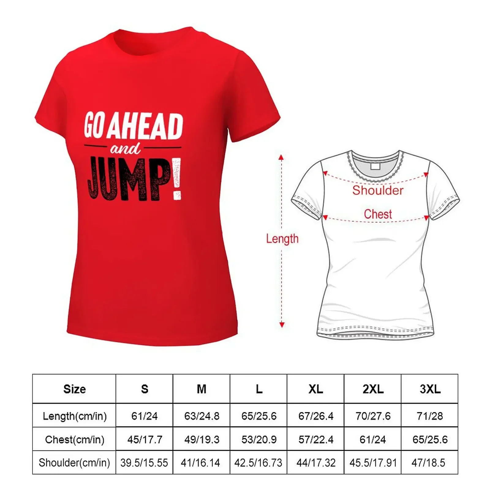 Jump by Van Halen T-shirt female korean fashion tees tight shirts for Women