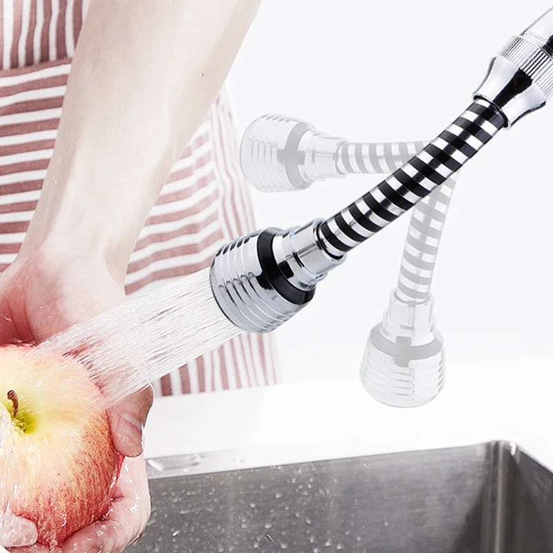 Faucet Extender Nozzle Rotatable Faucet Adjustable Pressurized Anti-Splash Kitchen Sink Faucet Kitchen Bathroom Sink Accessories