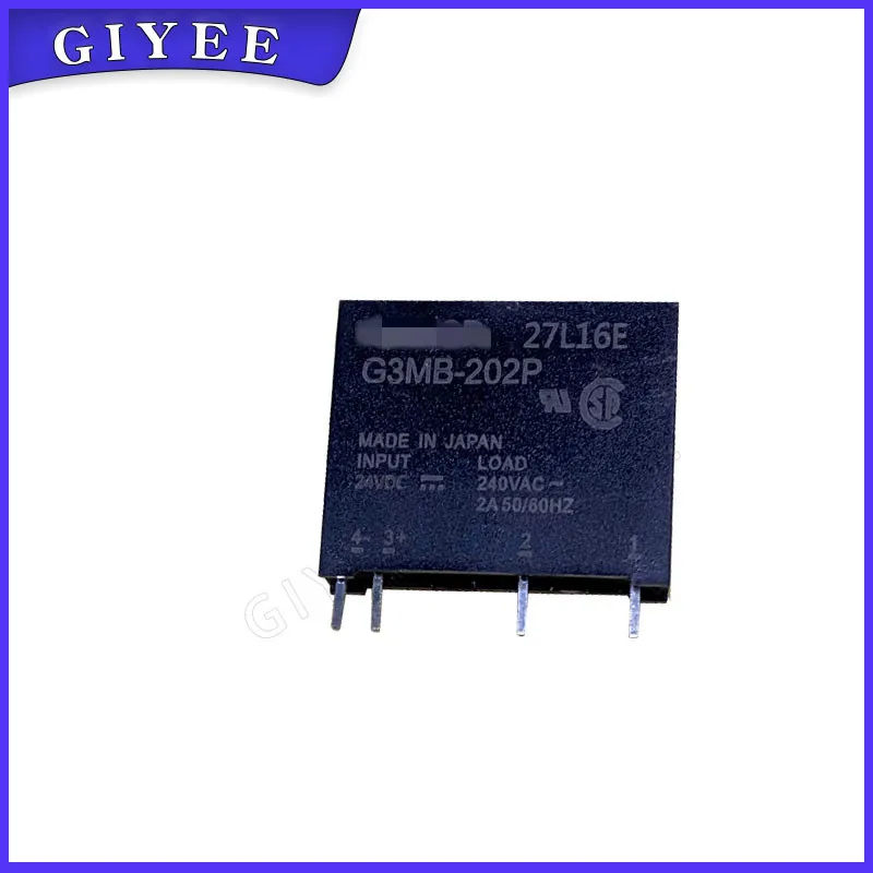 5PCS  Relay G3MB-202P 5V 12V 24V G3MB-202P-5VDC G3MB-202P-12VDC G3MB-202P-24VDC DIP4
