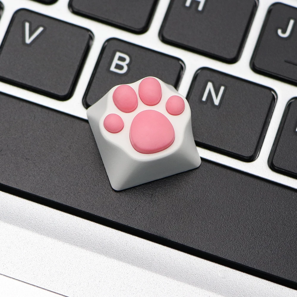 Cat Paw Keycap For Mechanical Gaming Keyboard PBT Custom Key Cap For Cherry Mx Switches Gk61 NJ80 GMMK PRO For PC Custom Keycaps
