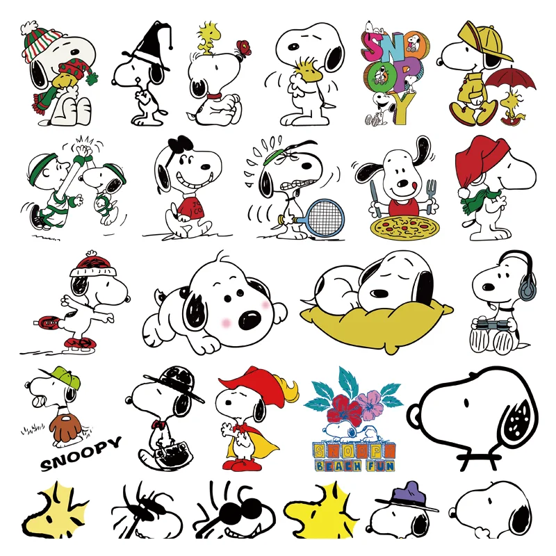 Funny Snoopy thermoadhesive patches self-adhesive DIY Sewing for children iron on transfer