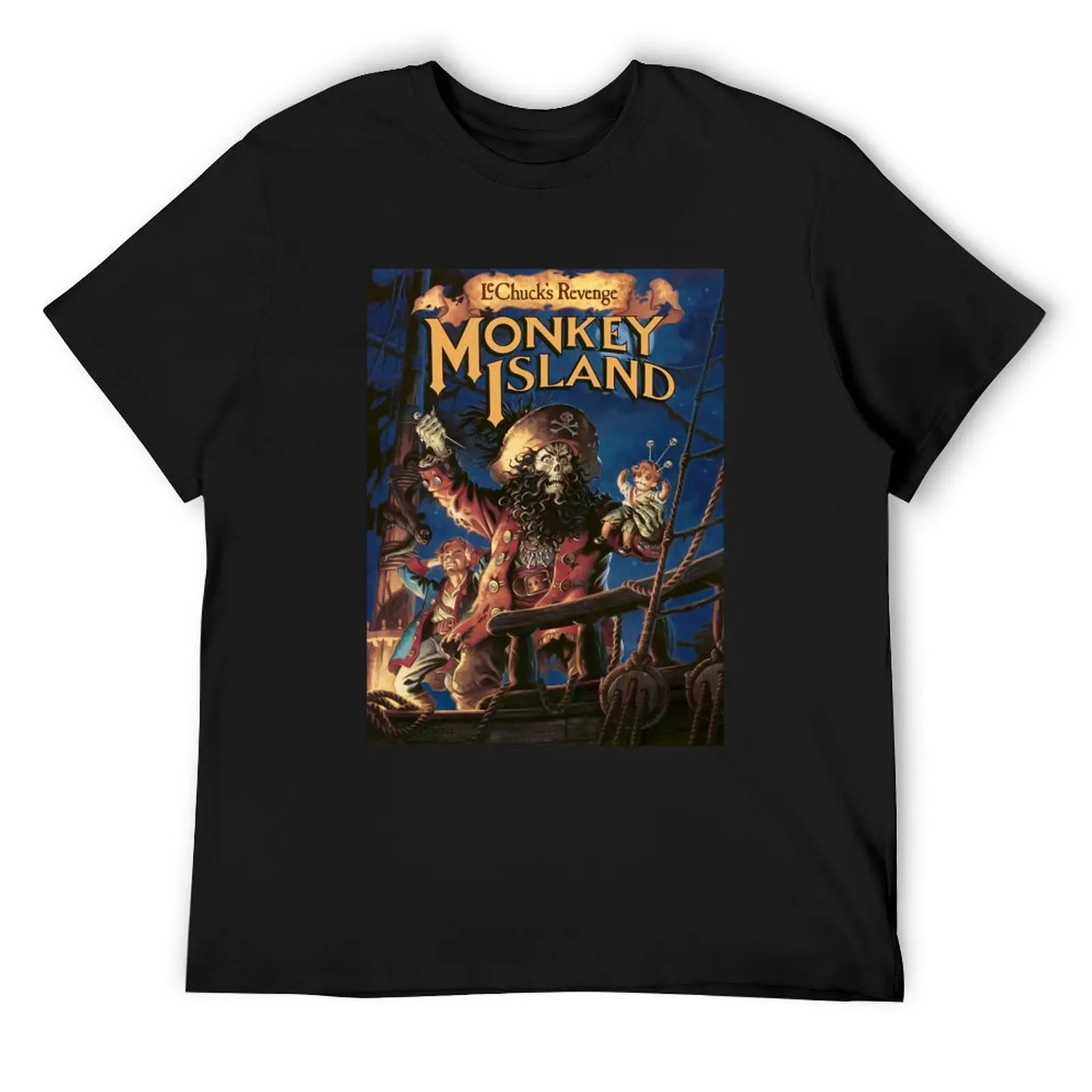 

The secret of monkey island 2 T-Shirt boys whites summer clothes plus sizes t shirts for men pack