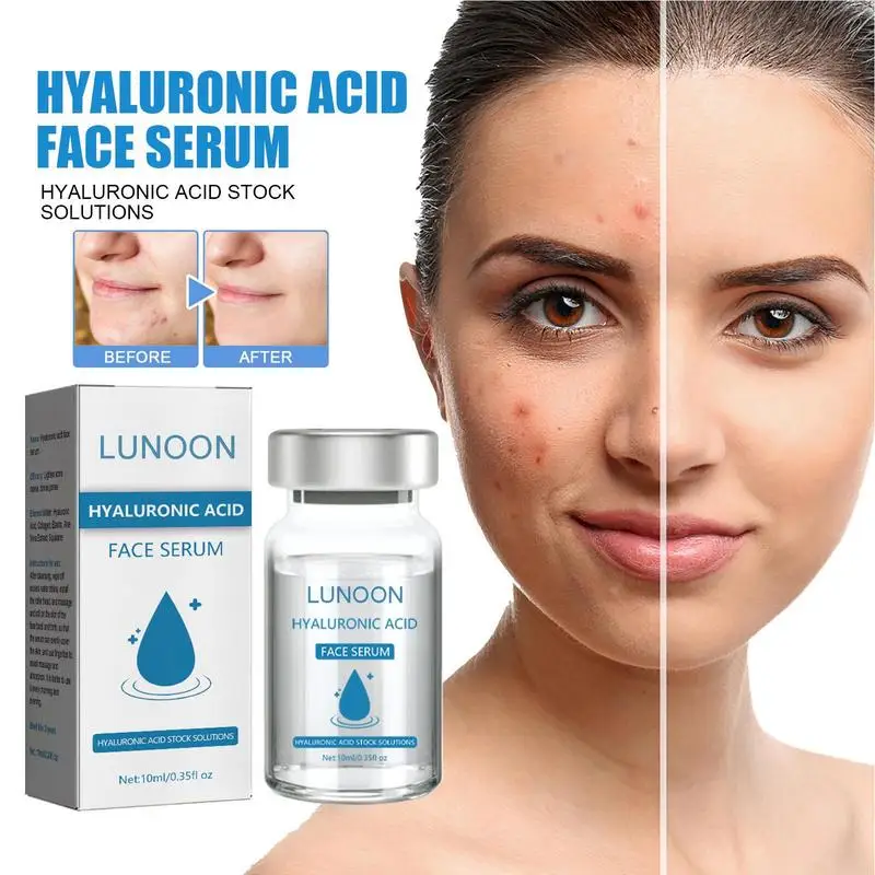 Hyaluronic Acid Moisturizer Face Nourishing Boosting Face Essence Smooths Fine Lines Wrinkles Skin Care Shrink Pores Whitening