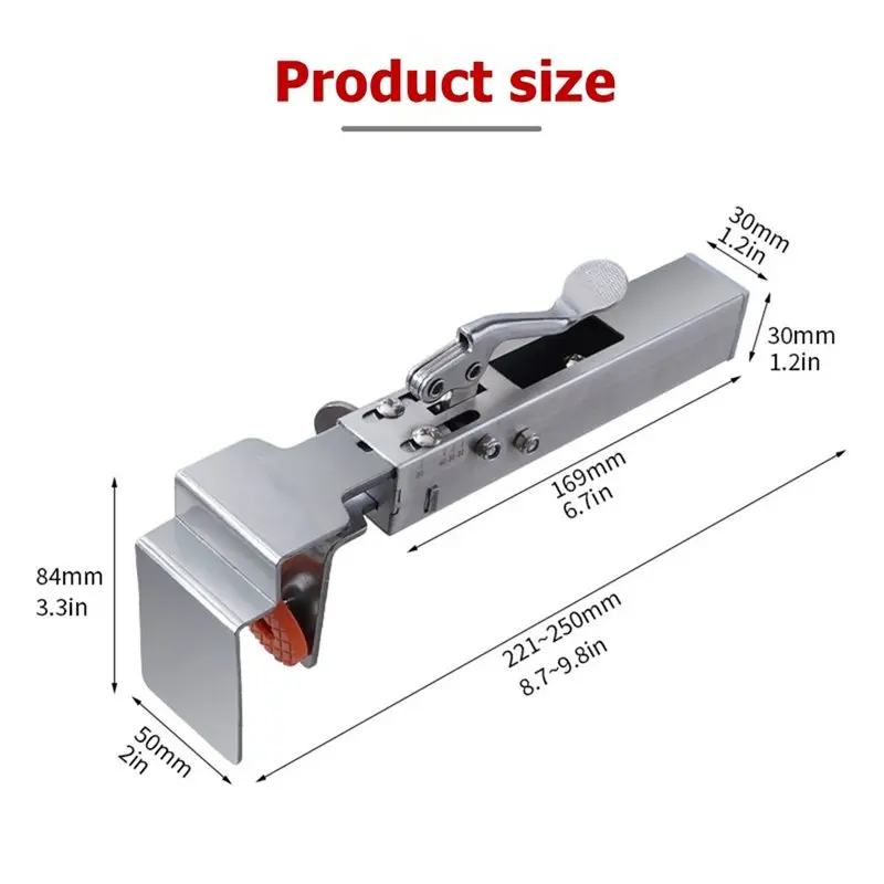 ABVG-Alloy Steel For Quick& Easy Installation Drawer Fixing Clamps- Adjustable Design(2 Pcs) For Drawers