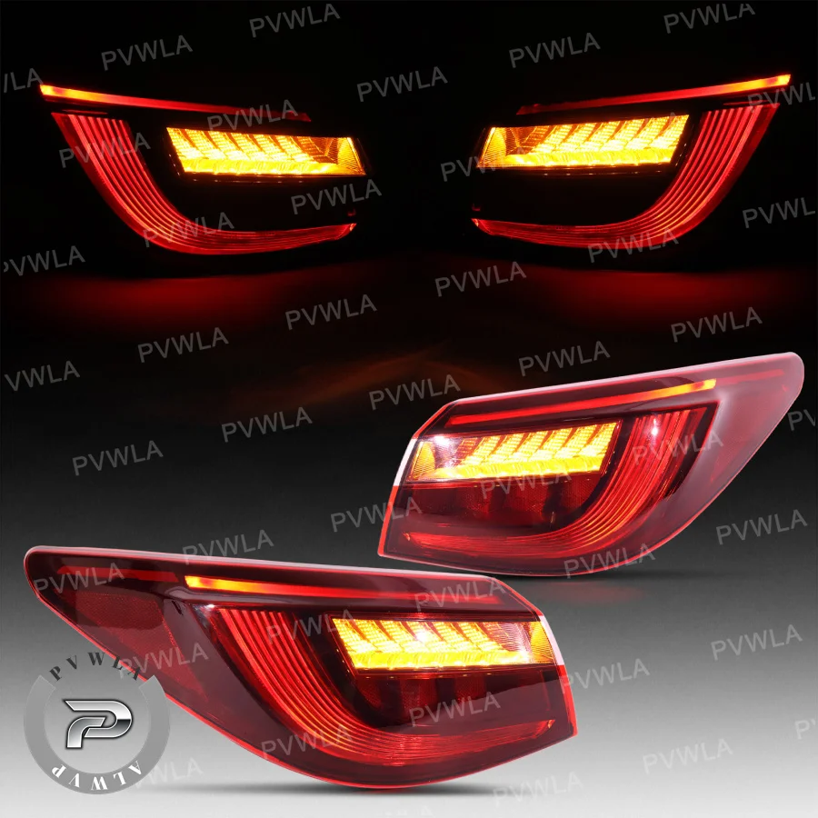 LED Tail Light Outer Side For Infiniti Q50 2018 2019 2020 2021 2022 Car Accessories Rear Brake Stop Position Turn Lamp