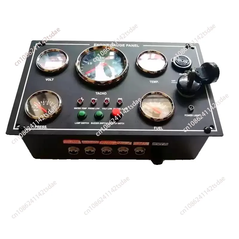 Diesel Engine Control Panel Waterproof Marine Boat Dashboard Switch Panel