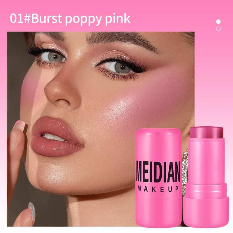 Original Milk Makeup Blush Stick Lip Tinted Acqua rinfrescante Gelatina Tinta Blush Stick Acquerello per applicare su entrambe le labbra e il viso