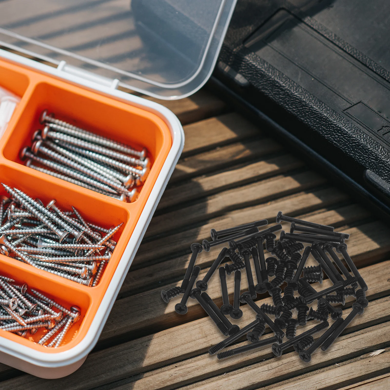 

60Pcs Case Fan Screw Set Durable Head Self Tapping Screws for Pc Chassis Includes Long Short Case Fan Screw