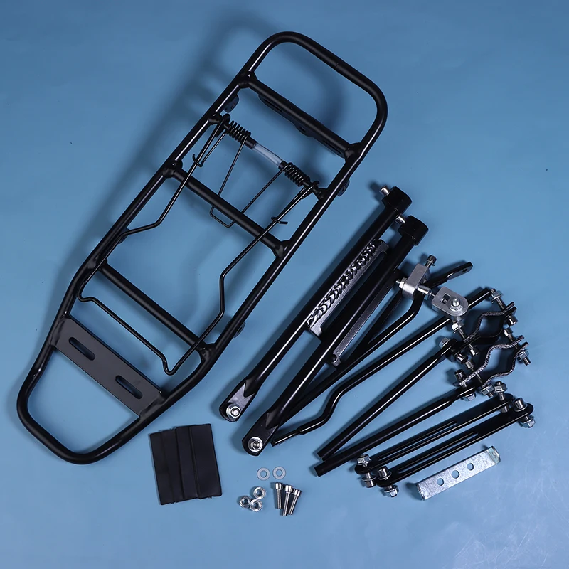 

Задний багажник для горного велосипеда, алюминиевый, для перевозки грузов, крепление на заднее сиденье, полка для дорожного велосипеда