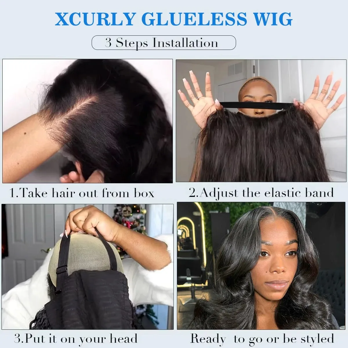 Listo para usar 5x5 Pre Cut HD Cierre de encaje Pelucas sin pegamento Cabello humano 30 40 pulgadas Pelucas de cabello humano ondulado Pre desplumado para mujeres