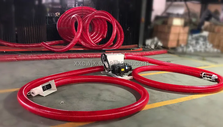 2024 New Arrival Grain  Flexible Hose Spiral Pipe Auger Cement Sand Powder Flexible Tube Screw Conveyor