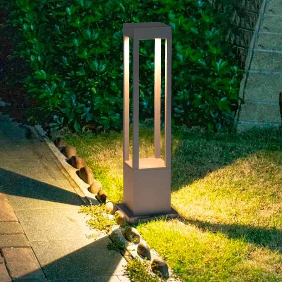 

Thrisdar 60/80CM Ground Landscape Path Light 10W Outdoor Pathway Landscape Bollard Lighting IP54 Waterproof Lawn Lamps