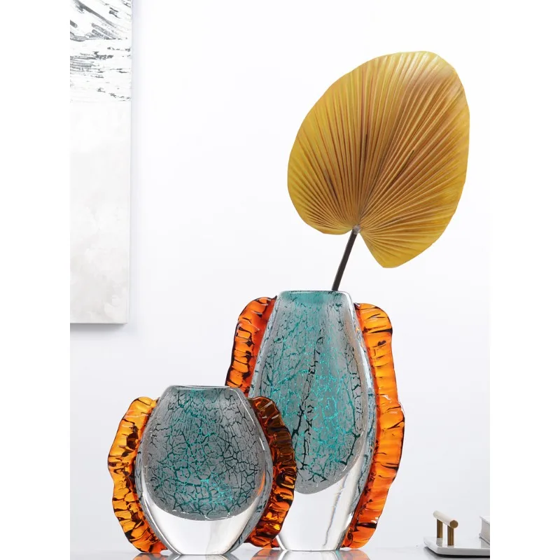 

Vase modern simple high-end glass vase