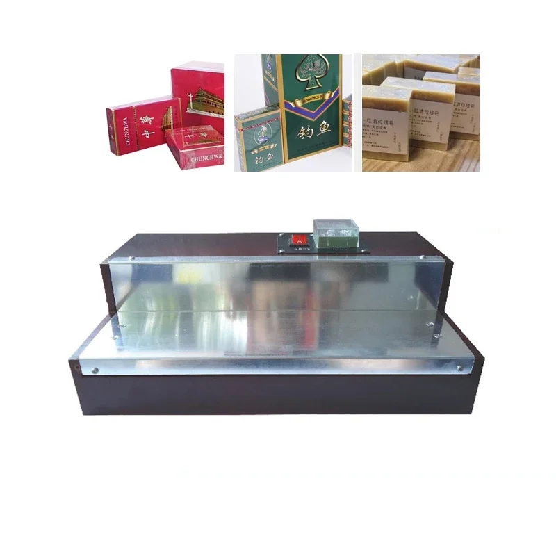 Manual Hot Film Ironing Sealing Machine BOPP Film Heat Shrink Wrapping Machine for Perfume Cigarette Cosmetics Box