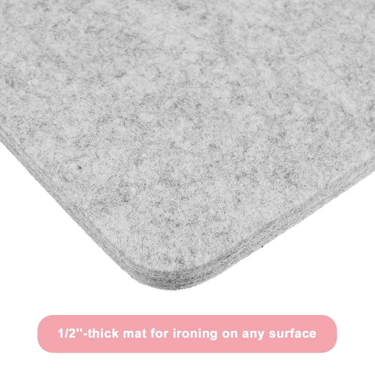 

13 .5 Wool Felt Ironing Board Pressing Mat Portable Pad for Quilters Quilting Travel