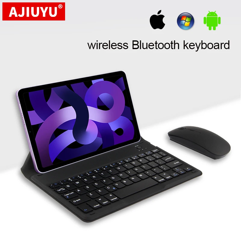 Teclado inalámbrico Universal recargable con Bluetooth para iPad Air 4, 5, 10,9 ", Air4, Air5, 2022, 2020, Air3, 10,5", Air2, 1, 9,7"