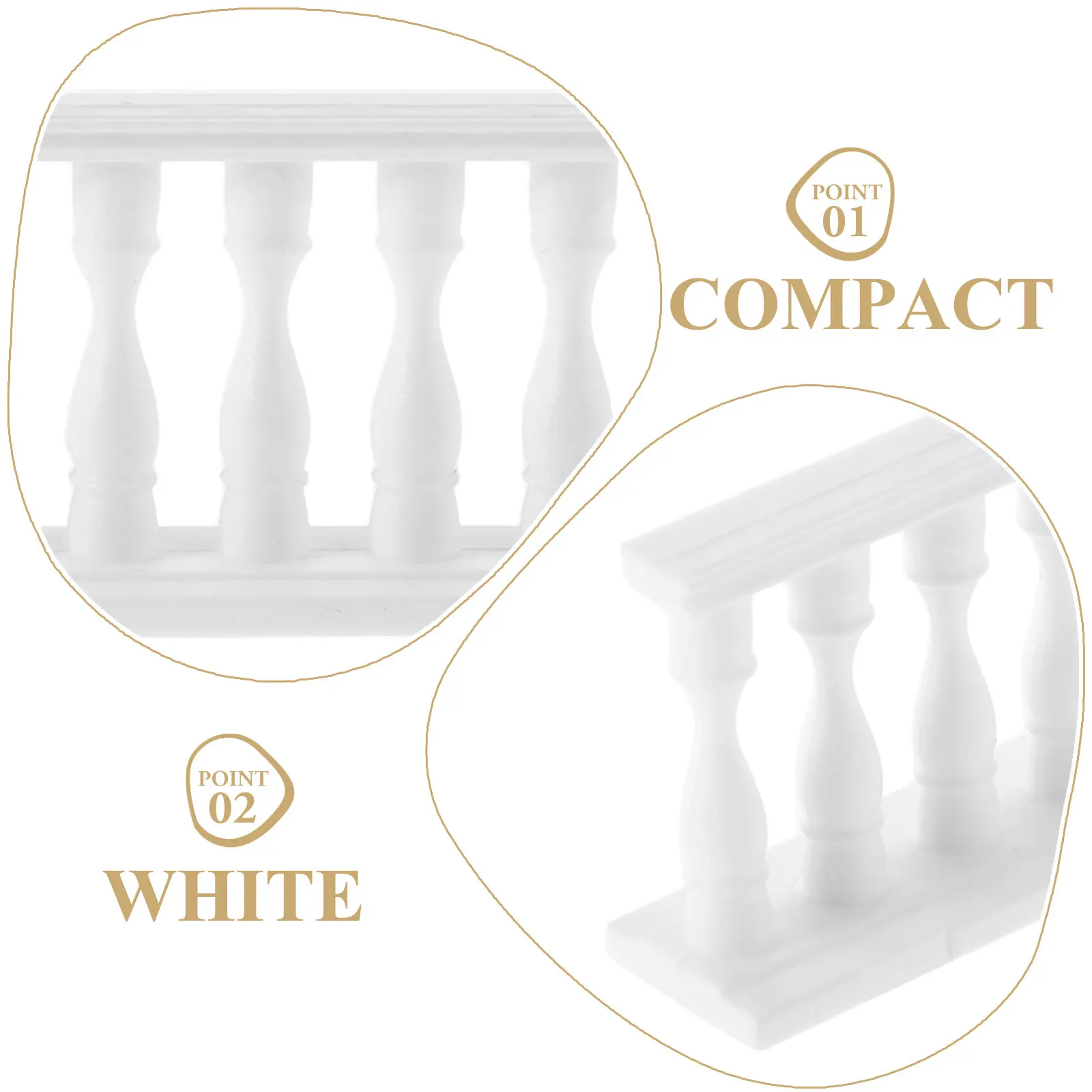 15 szt. Mini Ogrodzenia do Rękodzieła, Materiał z Żywicy, Dekoracyjne Ogrodzenie Ogrodowe, Diorama, Zestaw do Budowy Domu, Elementy i Akcesoria