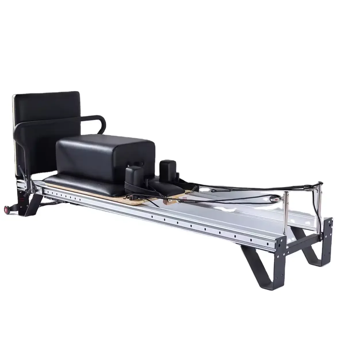 

Premium Commercial Gym Fitness Equipment Pilates Training Accessory White Aluminum Alloy Pilates Reformer Core Bed
