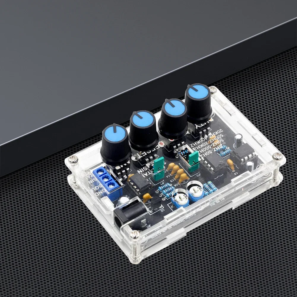 ICL8038 Generator sygnału DIY zestaw wielofunkcyjny sygnał elementy elektroniczne wielokanałowy Sine trójkąt 5Hz ~ 400kHz regulowany