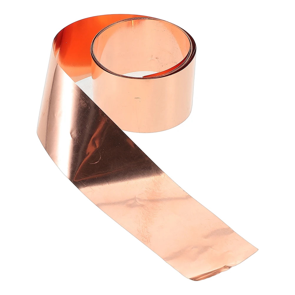 

Pure Copper 0.1mm Thickness Conductive Metal Foil Sheet For Crafts Foil Metal Sheet for Electrical DIY Crafts Repair Tools Parts