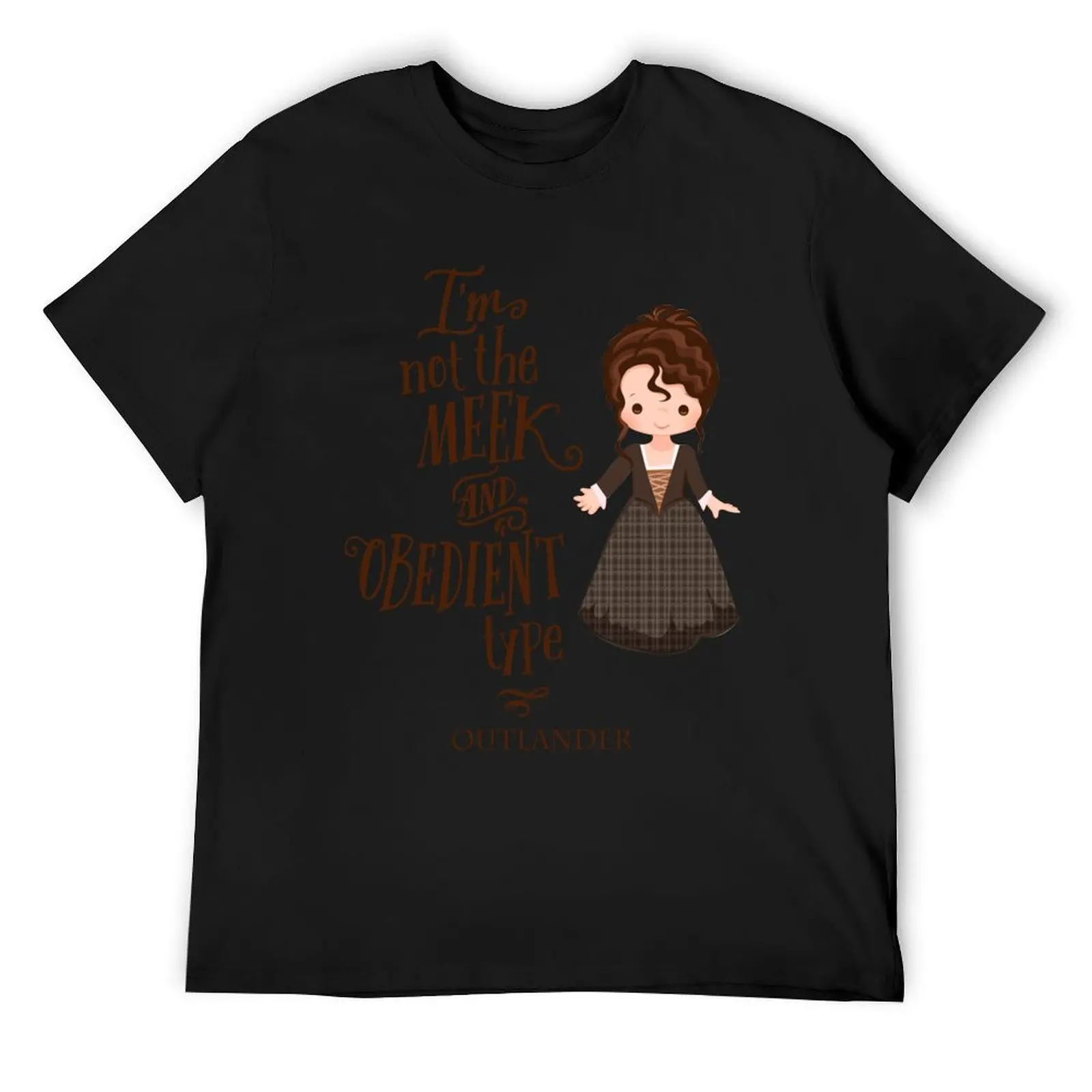 

I'm not the meek and obedient type T-Shirt cute clothes oversizeds Short sleeve tee fashion shirts vintage t shirt men