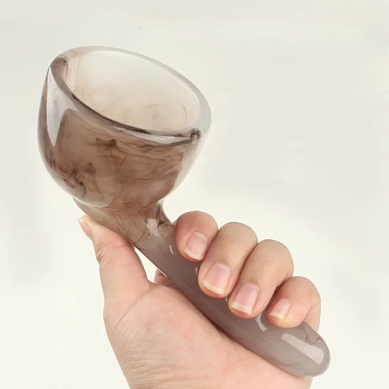 Resin Body Gua Sha Massage Tool Back Manual Gua Sha Bowl Meridian Dredging Massage Stick Guasha Cup Body Care Massage Tools view 2