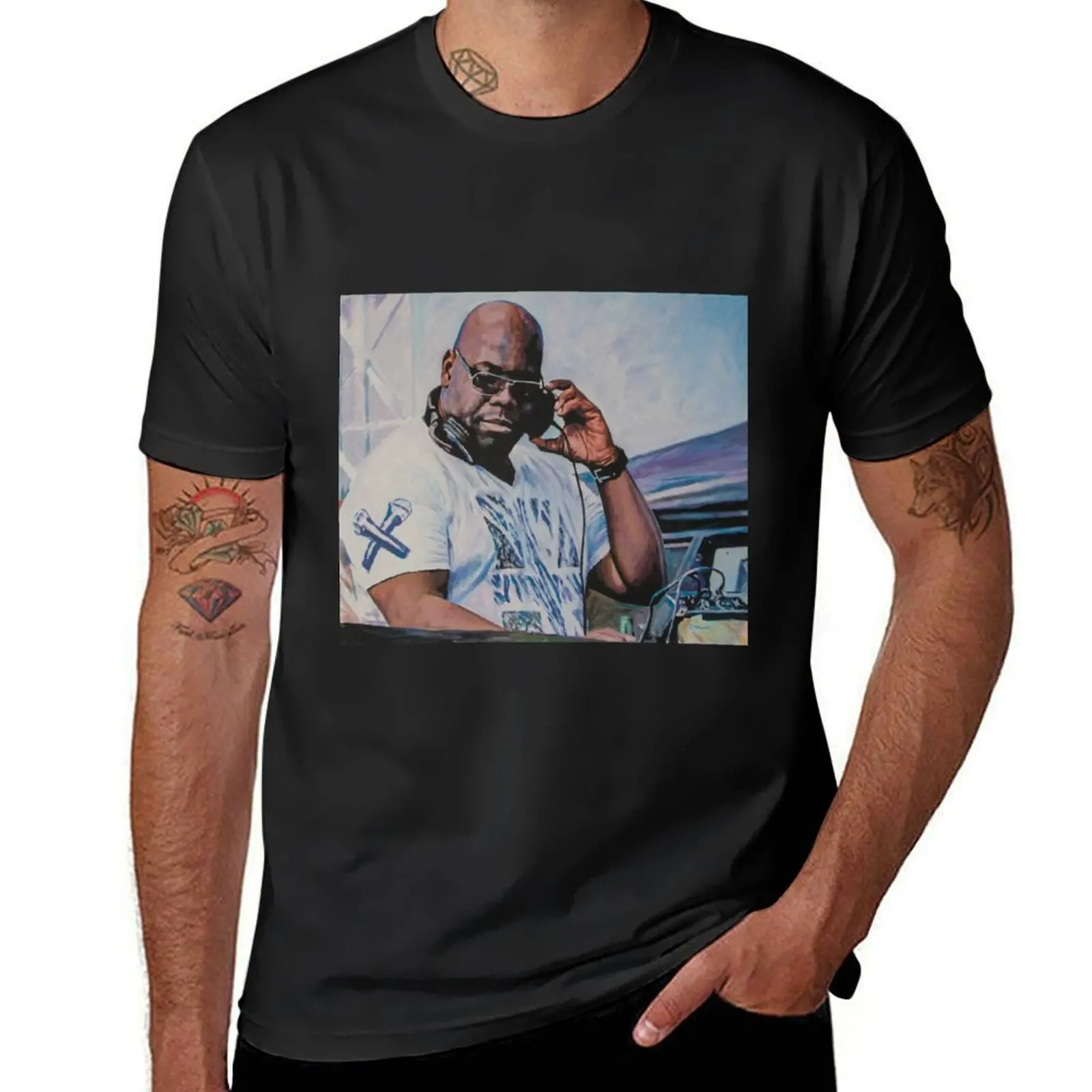 

DJ Carl Cox, Ibiza T-Shirt quick-drying Blouse heavyweights mens t shirt graphic