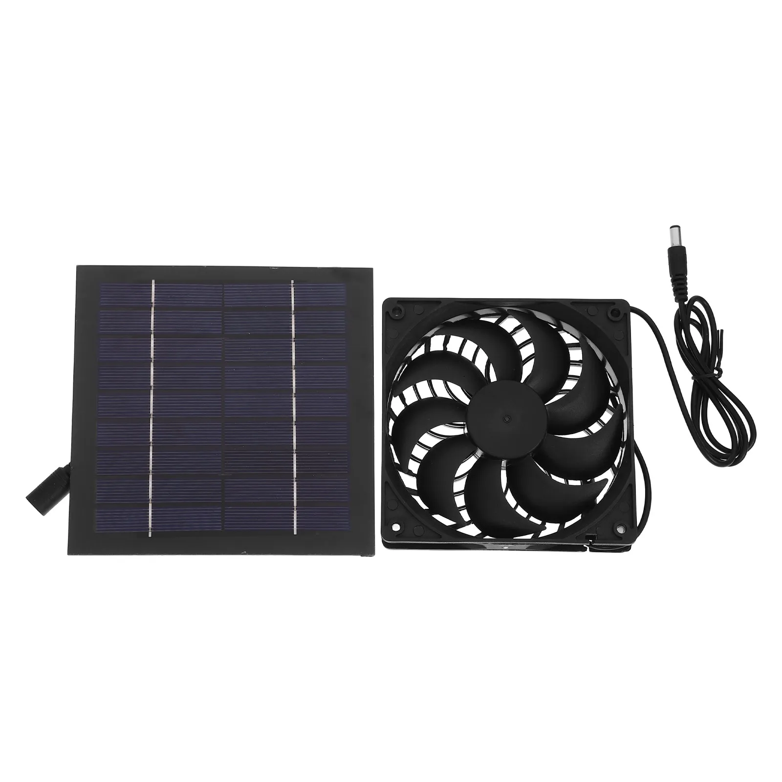 

1Set Solar Panels Ventilation Mini Ventilator Pet Chicken Dog Environmental Protection No Battery Needed