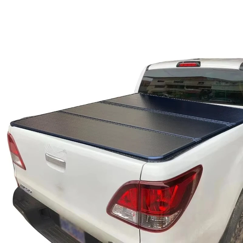 

Legendary Auto Parts Retractable Tri Fold Tonneau Cover Pickup Truck Bed Cover Roller Lid for Hilux 1 Set Hard Type