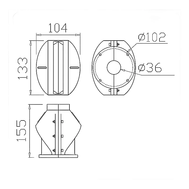 MW Audio PROHsAudio Line Array Horn für PRO Audio-Lautsprechersystem – Detail 1
