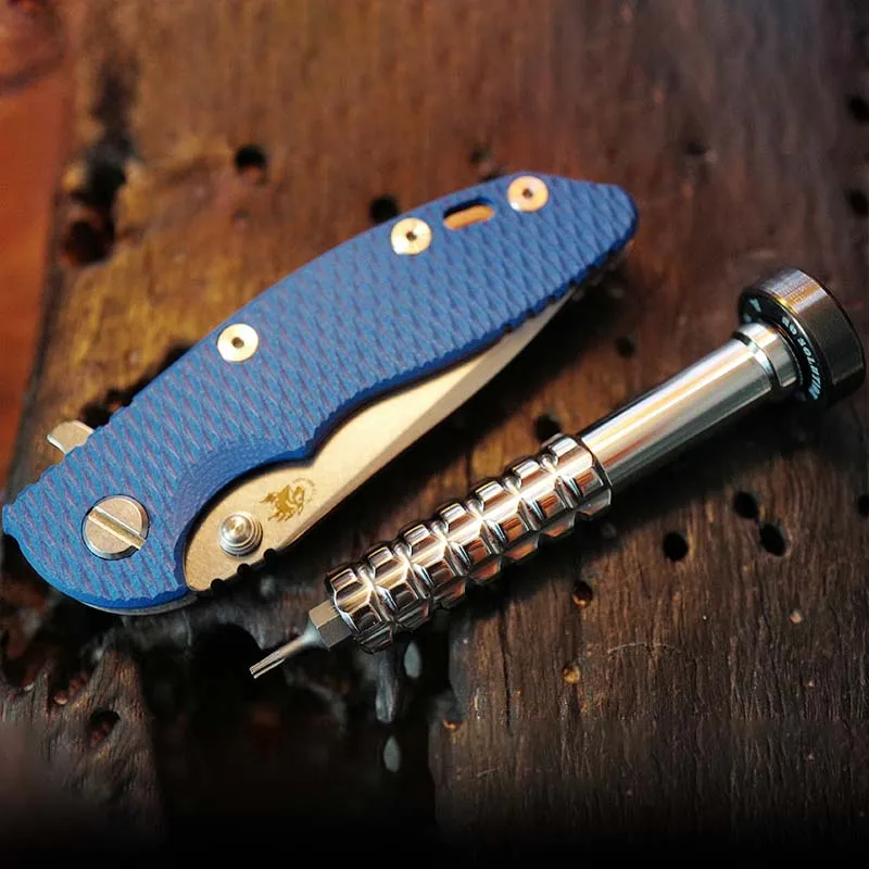 

1 шт. спиннерная отвертка EDC, многофункциональная отвертка из нержавеющей стали, портативный маленький инструмент для всего тела